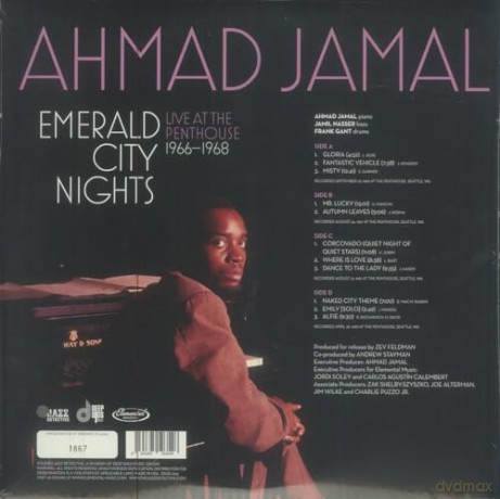 Ahmad Jamal: Emerald City Nights: Live At The Penthouse (1966-1968) [2xWinyl]