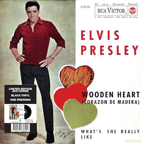 Elvis Presley: Ep Etranger No. 10 - Wooden Heart (Spain) [Winyl]
