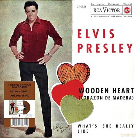 Elvis Presley: Ep Etranger No. 10 - Wooden Heart (Spain) (Brown) [Winyl]
