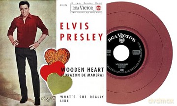 Elvis Presley: Ep Etranger No. 10 - Wooden Heart (Spain) (Burgundy) [Winyl]