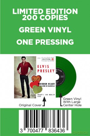 Elvis Presley: Ep Etranger No. 10 - Wooden Heart (Spain) (Green) [Winyl]