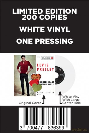 Elvis Presley: Ep Etranger No. 10 - Wooden Heart (Spain) (White) [Winyl]