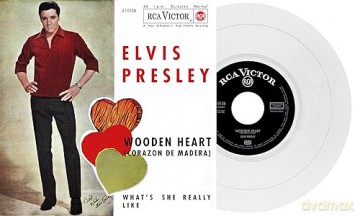 Elvis Presley: Ep Etranger No. 10 - Wooden Heart (Spain) (White) [Winyl]