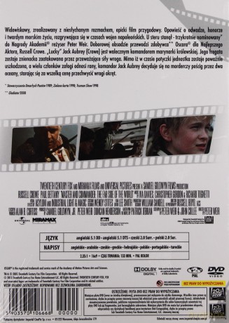 Pan i władca na krańcu świata [DVD]