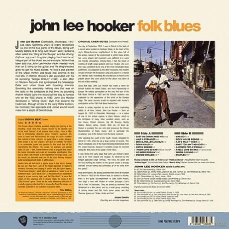 John Lee Hooker: Folk Blues (+5 Bonus Tracks) (Limited) [Winyl]