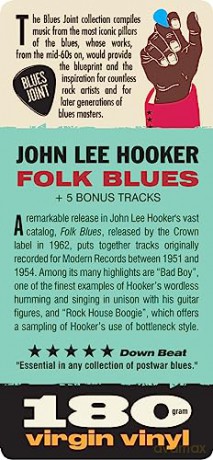 John Lee Hooker: Folk Blues (+5 Bonus Tracks) (Limited) [Winyl]