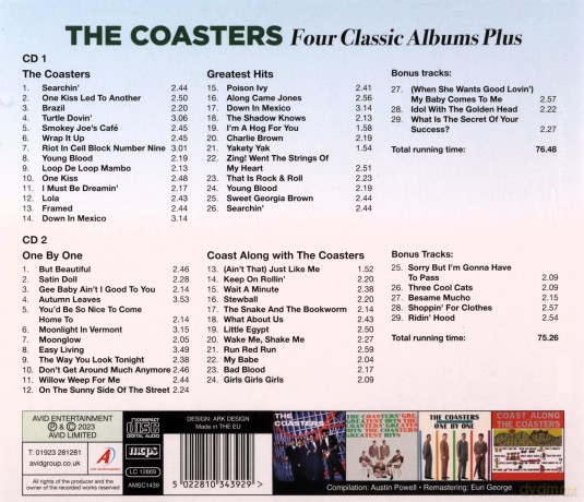 Coasters: Four Classic Albums Plus [2CD]