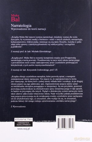 Narratologia. Wprowadzenie do teorii narracji - Mieke Bal [KSIĄŻKA]