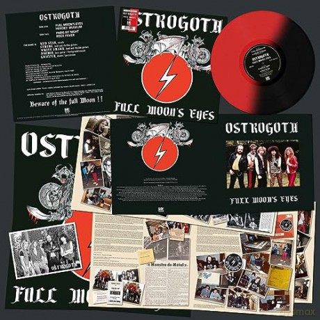Ostrogoth: Full Moons Eyes (Bi-Colour Vinyl) [Winyl]