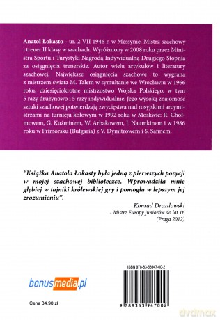 Nauka gry w szachy 1 - Anatol Łokasto [KSIĄŻKA]
