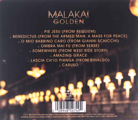 Malakai: Golden [CD]
