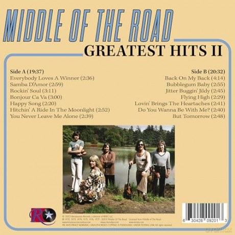 Middle Of The Road: Greatest Hits Vol. 2 (Turquoise) [Winyl]