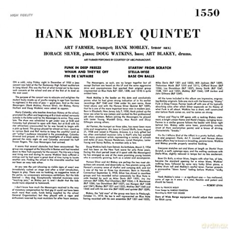 Hank Mobley: Hank Mobley Quintet [Winyl]