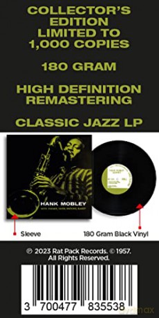 Hank Mobley: Hank Mobley Quintet [Winyl]