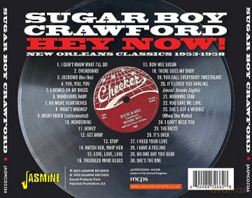 James Sugar Boy Crawford: Hey Now! New Orleans Classics 1953-1958 [CD]