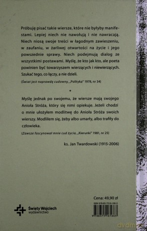 Nie przyszedłem pana nawracać - Jan Twardowski [KSIĄŻKA]