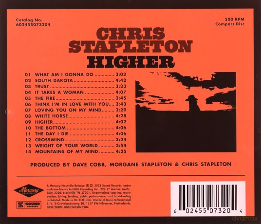Chris Stapleton: Higher [CD]