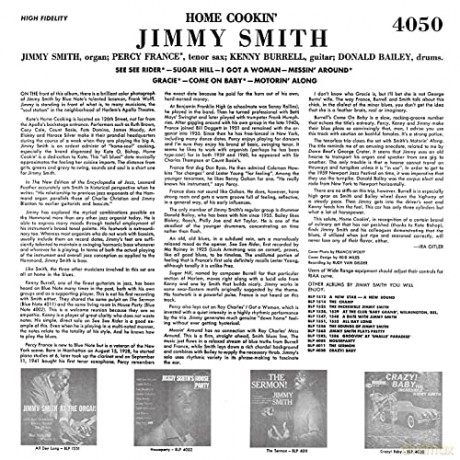 Incredible Jimmy Smith: Home Cookin [Winyl]