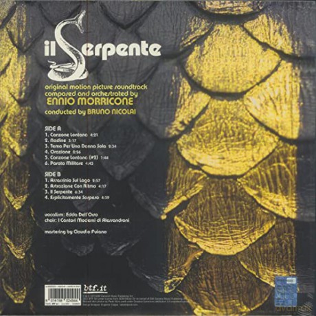 Ennio Morricone: Il Serpente - Original Soundtrack (RSD 2023) [Winyl]