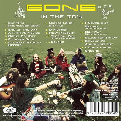 Gong: In The 70S [CD]