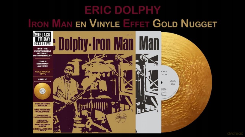 Eric Dolphy: Iron Man (Marble Gold) [Winyl]