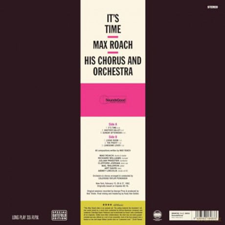 Max Roach: Its Time (Special Gatefold) [Winyl]