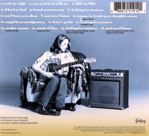 Susan Tedeschi: Just Wont Burn [CD]