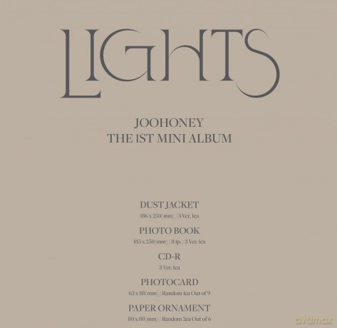 Joohoney: Lights (1st Mini Album) [CD]