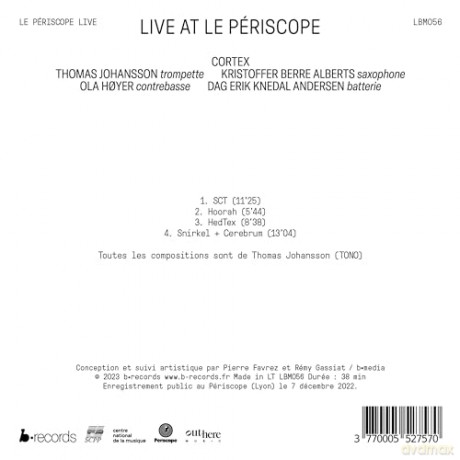 Cortex: Live At Le Periscope [CD]