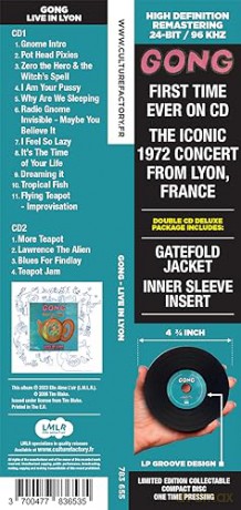 Gong: Live In Lyon 1972 [2CD]
