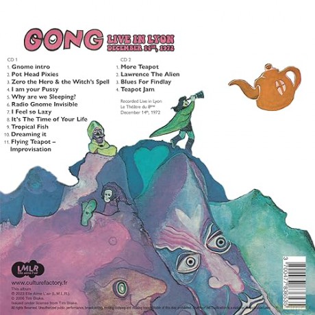 Gong: Live In Lyon 1972 [2CD]