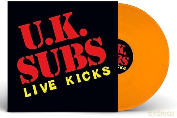 Uk Subs: Live Kicks (Orange) [Winyl]