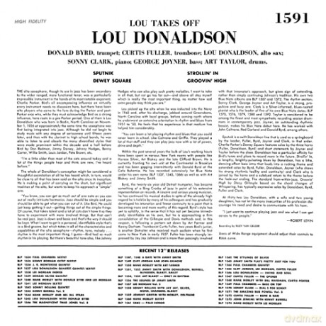 Lou Donaldson: Lou Takes Off [Winyl]