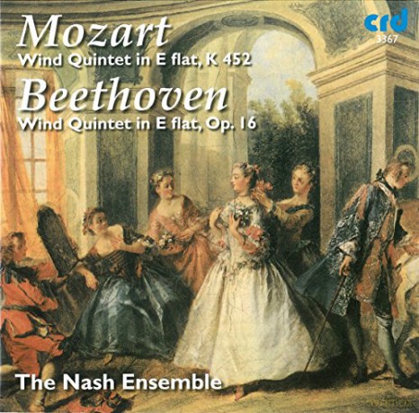 Nash Ensemble: Ludwig Van Beethoven: Wind Quintet In E Flat Mozart Wind Quintet - Nash Ensemble [CD]