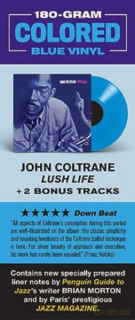John Coltrane: Lush Life (+2 Bonus Tracks) (Limited) (Blue) [Winyl]