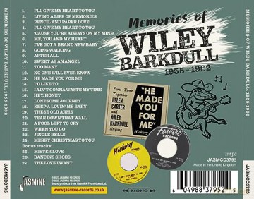 Wiley Barkdull: Memories Of Wiley Barkdull 1955-1962 - Going Walking [CD]