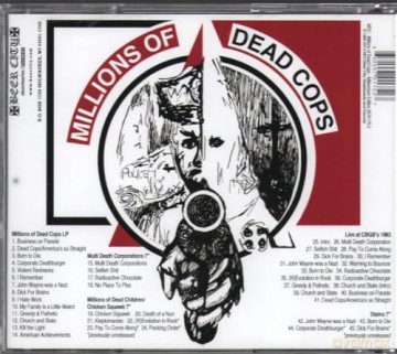 M.D.C.: Millions Of Dead Cops (Millennium) [CD]