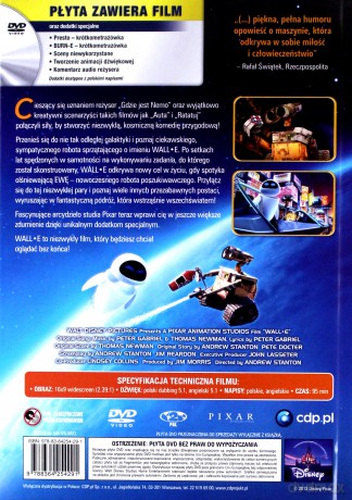 Pixar Klasyka: Wall-E (Disney) (booklet) [DVD] (Walle)