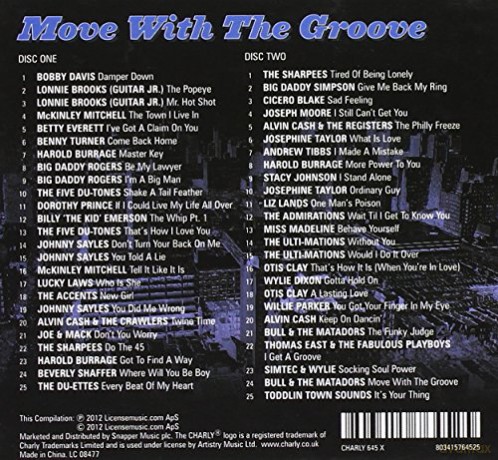 Move With The Groove (Hardcore Chicago Soul 1962-1970) (Deluxe Digibook) [2CD]