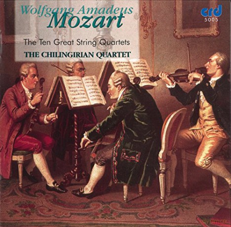 Chilingirian Quartet: Mozart: The Great String Quartets - Chilingirian Quartet [5CD]