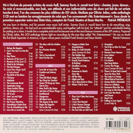 Sammy Davis Jr.: Mr. Entertainment 1949-1962 [3CD]