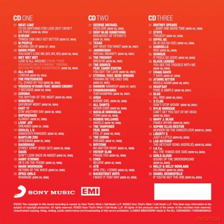 Now Thats What I Call 40 Years: Volume 2 - 1993-2003 [3CD]