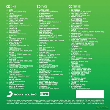 Now Thats What I Call 40 Years: Volume 4 - 2013-2023 [3CD]