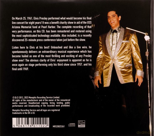 Elvis Presley: One Night In Pearl Harbor [CD]
