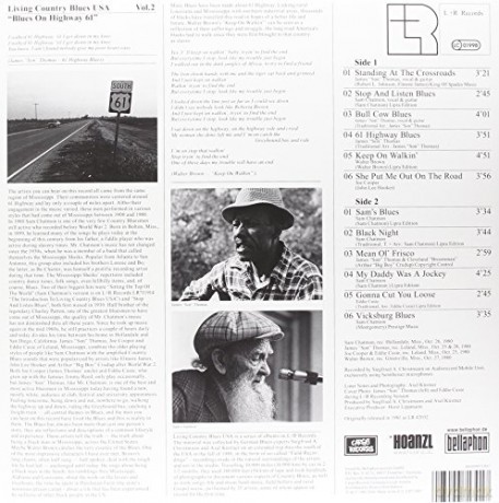 Blues On Highway 61: Original Field Recordings Vol 2/ Living [Winyl]