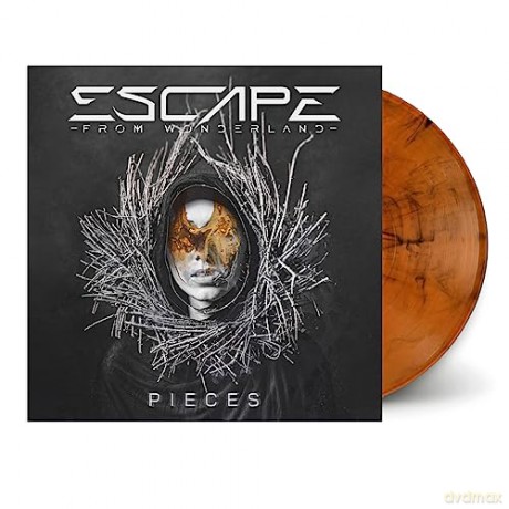 Escape From Wonderland: Pieces (Orange/Black Marbled) [Winyl]