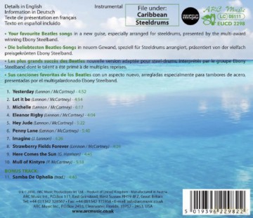 Ebony Steelband: Popular Beatles Songs [CD]