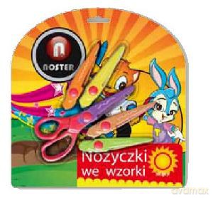 Nożyczki we wzorki A5 Noster [KSIĄŻKA]