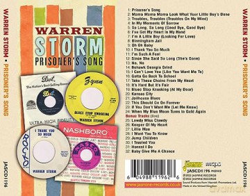 Warren Storm: Prisoners Song [CD]