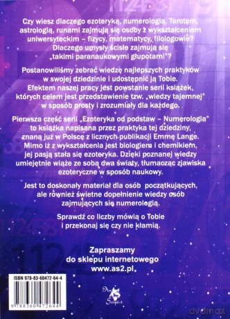Numerologia. Tom 1. Ezoteryka od podstaw - Emma Lange [KSIĄŻKA]